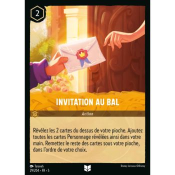 Item Invitation au bal - 29/204 - SSK - Ciel Scintillant - Brillante - Premium - Français