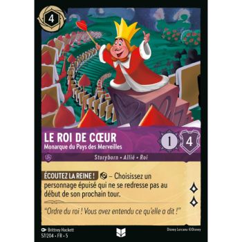 Item Le Roi de Cœur - Monarque du Pays des Merveilles - 57/204 - SSK - Ciel Scintillant - Brillante - Premium - Français