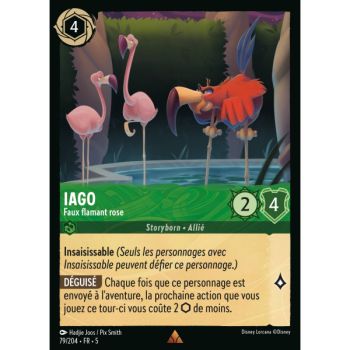 Item Iago - Faux flamant rose - 79/204 - SSK - Ciel Scintillant - Brillante - Premium - Français