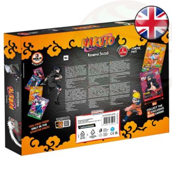 Starter Pack Coffret - Konoha Shido : Sasuke & Naruto - Naruto Mythos TCG - 1ère Edition - EN