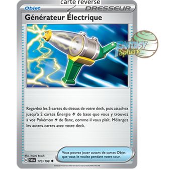 Item Générateur Électrique - Reverse 170/198 - Ecarlate et Violet