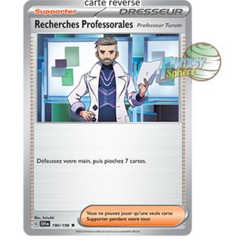 Item Recherches Professorales (Professeur Turum) - Reverse 190/198 - Ecarlate et Violet