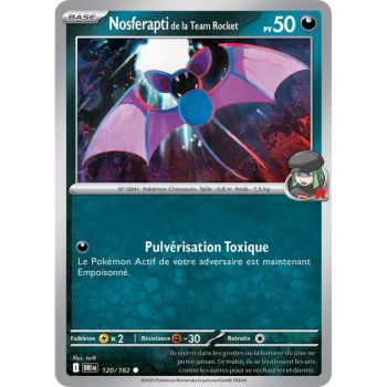 Item Nosferapti de la Team Rocket - Commune 120/182 - Ecarlate et Violet 10 Rivalités Destinées