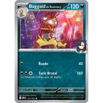 Item Baggaïd de Rosemary - Peu Commune 133/182 - Ecarlate et Violet 10 Rivalités Destinées