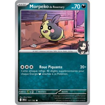 Item Morpeko de Rosemary - Commune 137/182 - Ecarlate et Violet 10 Rivalités Destinées