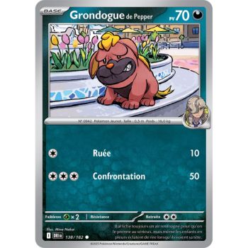 Item Grondogue de Pepper - Commune 138/182 - Ecarlate et Violet 10 Rivalités Destinées