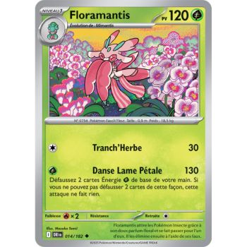 Item Floramantis - Peu Commune 14/182 - Ecarlate et Violet 10 Rivalités Destinées