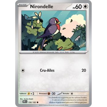 Item Nirondelle - Commune 156/182 - Ecarlate et Violet 10 Rivalités Destinées