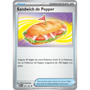 Item Sandwich de Pepper - Peu Commune 161/182 - Ecarlate et Violet 10 Rivalités Destinées