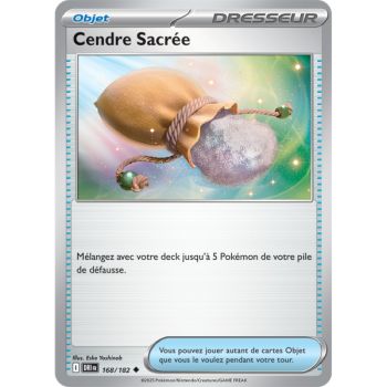 Item Cendre Sacrée - Peu Commune 168/182 - Ecarlate et Violet 10 Rivalités Destinées