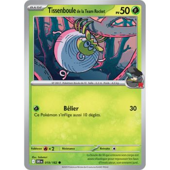 Item Tissenboule de la Team Rocket - Commune 19/182 - Ecarlate et Violet 10 Rivalités Destinées