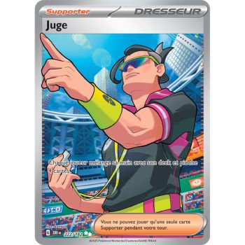 Item Juge - Ultra Rare 222/182 - Ecarlate et Violet 10 Rivalités Destinées