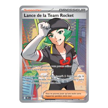 Lance de la Team Rocket - Ultra Rare 227/182 - Ecarlate et Violet 10 Rivalités Destinées