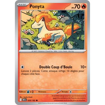 Item Ponyta - Commune 29/182 - Ecarlate et Violet 10 Rivalités Destinées