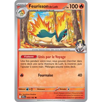 Item Feurisson de Luth - Reverse 33/182 - Ecarlate et Violet 10 Rivalités Destinées