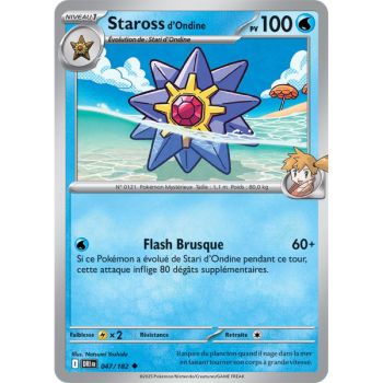 Item Staross d’Ondine - Reverse 47/182 - Ecarlate et Violet 10 Rivalités Destinées