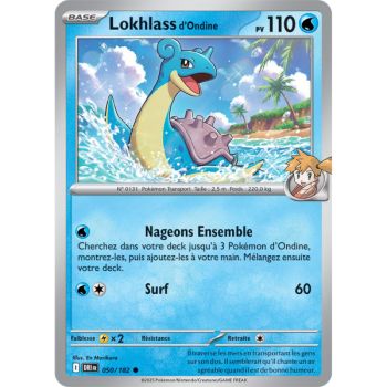 Item Lokhlass d’Ondine - Reverse 50/182 - Ecarlate et Violet 10 Rivalités Destinées