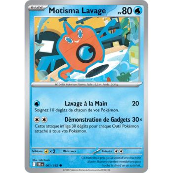 Item Motisma Lavage - Reverse 61/182 - Ecarlate et Violet 10 Rivalités Destinées