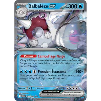 Item Balbalèze-ex - Double Rare 65/182 - Ecarlate et Violet 10 Rivalités Destinées