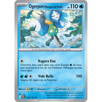 Item Ogerpon Masque du Puits - Reverse 67/182 - Ecarlate et Violet 10 Rivalités Destinées