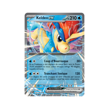 Item Keldeo-ex - Double Rare 30/86 - Ecarlate et Violet 10.5 Flamme Blanche