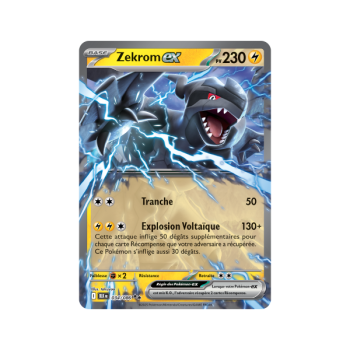 Item Zekrom-ex - Double Rare 34/86 - Ecarlate et Violet 10.5 Foudre Noire