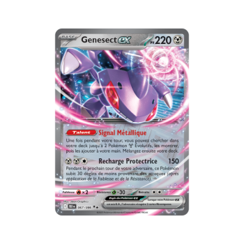Item Genesect-ex - Double Rare 67/86 - Ecarlate et Violet 10.5 Foudre Noire
