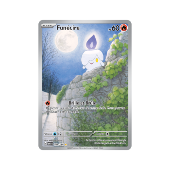 Item Funécire - Illustration Rare 101/86 - Ecarlate et Violet 10.5 Flamme Blanche