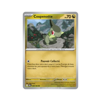 Item Coupenotte - Reverse Pokéball 68/86 - Ecarlate et Violet 10.5 Foudre Noire