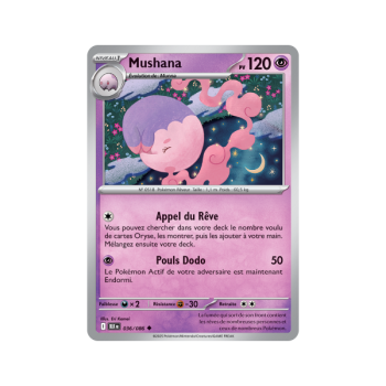 Item Mushana - Reverse Masterball 36/86 - Ecarlate et Violet 10.5 Foudre Noire