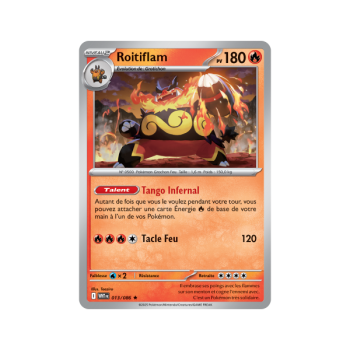 Item Roitiflam - Holo Rare 13/86 - Ecarlate et Violet 10.5 Flamme Blanche