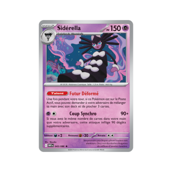 Item Sidérella - Holo Rare 43/86 - Ecarlate et Violet 10.5 Flamme Blanche