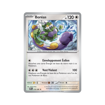 Item Boréas - Holo Rare 78/86 - Ecarlate et Violet 10.5 Flamme Blanche