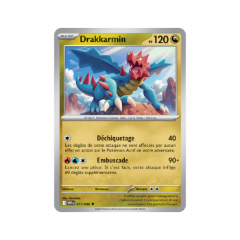 Item Drakkarmin - Reverse 71/86 - Ecarlate et Violet 10.5 Flamme Blanche