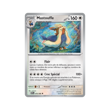 Item Mastouffe - Reverse 76/86 - Ecarlate et Violet 10.5 Flamme Blanche