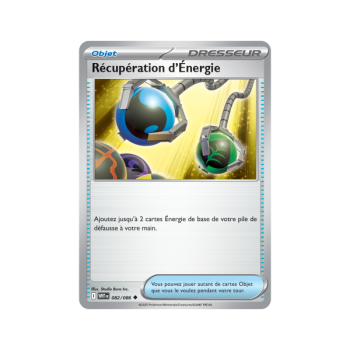 Item Récupération d’Énergie - Reverse 82/86 - Ecarlate et Violet 10.5 Flamme Blanche