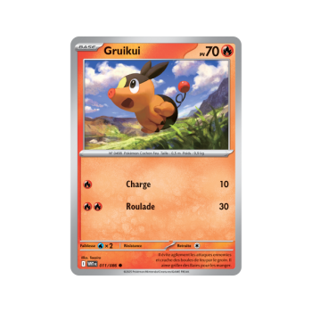 Item Gruikui - Reverse 11/86 - Ecarlate et Violet 10.5 Flamme Blanche
