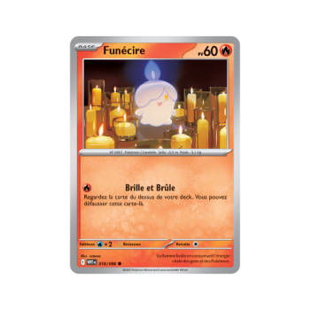 Item Funécire - Reverse 16/86 - Ecarlate et Violet 10.5 Flamme Blanche