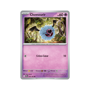 Item Chovsourir - Reverse 36/86 - Ecarlate et Violet 10.5 Flamme Blanche