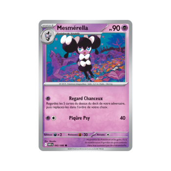 Item Mesmérella - Reverse 42/86 - Ecarlate et Violet 10.5 Flamme Blanche