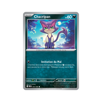 Item Chacripan - Reverse 55/86 - Ecarlate et Violet 10.5 Flamme Blanche