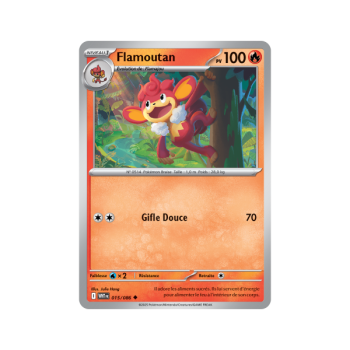 Item Flamoutan - Peu Commune 15/86 - Ecarlate et Violet 10.5 Flamme Blanche