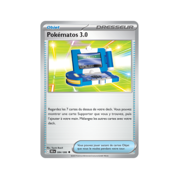 Item Pokématos 3.0 - Reverse 84/86 - Ecarlate et Violet 10.5 Foudre Noire