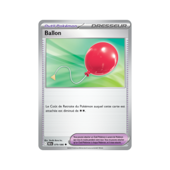 Item Ballon - Peu Commune 79/86 - Ecarlate et Violet 10.5 Foudre Noire