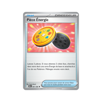 Item Pièce Énergie - Peu Commune 81/86 - Ecarlate et Violet 10.5 Foudre Noire