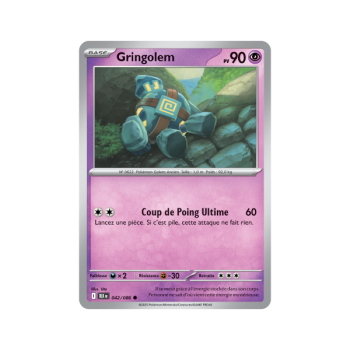 Item Gringolem - Commune 42/86 - Ecarlate et Violet 10.5 Foudre Noire