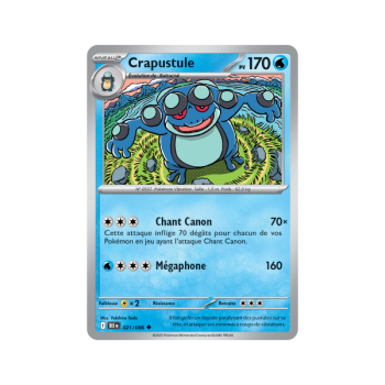 Item Crapustule - Reverse Pokéball 21/86 - Ecarlate et Violet 10.5 Foudre Noire