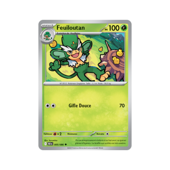 Item Feuiloutan - Reverse Pokéball 5/86 - Ecarlate et Violet 10.5 Foudre Noire