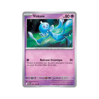 Item Viskuse - Reverse Masterball 44/86 - Ecarlate et Violet 10.5 Flamme Blanche