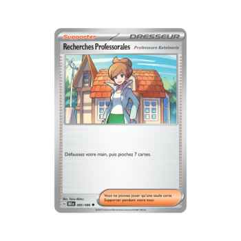 Item Recherches Professorales - Reverse Pokéball 85/86 - Ecarlate et Violet 10.5 Foudre Noire